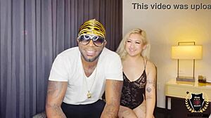 big butt babe kaia angel bends over for rome major's huge cock in lingerie