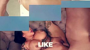 Adorable Brunette Liz Jordan Sensually Fucked Sideways By Horny Bf