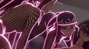 Does Akali fart during blowjob?