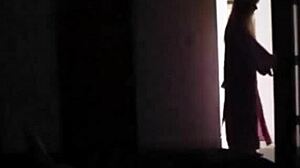 big tits stepmom seduces skinny stepson with monster cock in bedroom?