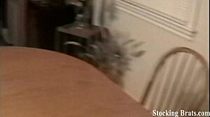 Toe Sucking Lesbians Indulge in Silky Stockings for Ultimate Fetish Play. Their Footjob Skills Drive Wild Desires in Every Sensual Move.