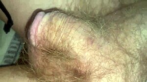 I'm hiding my dick and masturbating