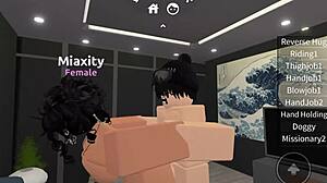 Fucking A Roblox Slut In Intense Sex Session With Hardcore Action