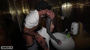 Craved Him So Bad, Satisfied Him in Nightclub Toilet Part 1