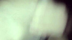 A man practices masturbation, stroking his monster cock passionately in the room