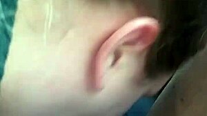 Sloppy blowjob in public outdoor setting!