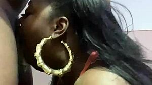 why does that fat ebony milf give such sloppy blowjobs?