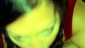 quick sloppy BLOWJOB with DEEPTHROAT action