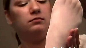 Toe Sucking Lesbians in Silky Stockings: Who Will Dominate? on hardpornlinks.com