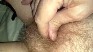 I'm hiding my dick and masturbating