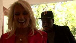 I love being a naughty interracial cougar with my platinum blonde step mom charm, Bridgett Lee