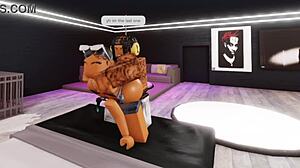 She Lost Bet, Takes Four Big Black Cocks