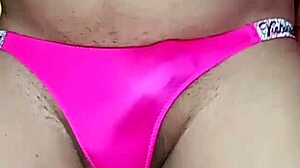 this femboy is dancing in sexy lingerie and panties