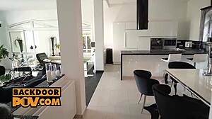 Pov Petite 18+ Ass Fucked After Bribery With Elena Lux