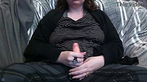 Jacking Off the Strap No Audio in Bisexual Amateurs Scene