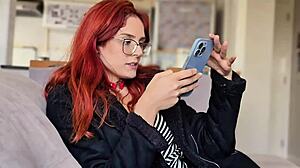 stepsister teaches how to play with dick and cum