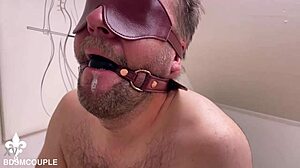 Whore Waits For Anal Fisting In Cage