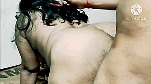 Indian desi mom roughly fucks boys with blowjob and big cock in homemade scene