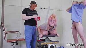 man, spicy kitten gets rough ass treatment in asylum