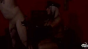 Sexy Dominatrix Mistress Orabella Ties Tripod Up For Doggystyle Fucking