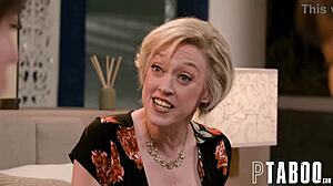 Dee Williams guides stepson Tyler and Lilith in anal threesome