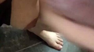 Anal Sex in Bathroom with My Stepbrother Stuns Me