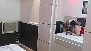 Petite Latina With Tattoo Takes Big Cock In Tight Ass