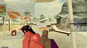 Big black cock pounding her ass