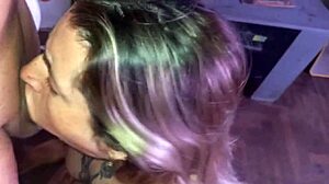 que rica leche que me bebe y me ahoga con su verga toda