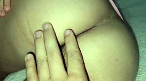 Amateur Latina teen banging with juicy close-up creampie action