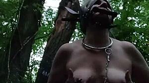 2024 09 04 esclave f turns into a ponygirl for outdoor bondage in the french forest