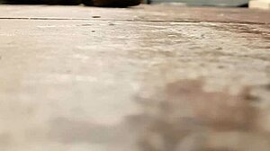 My wife caught blasting her pussy with the showerhead again