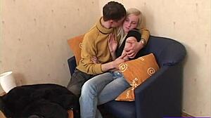 Stan And Kamilla's Homemade First Time Sex With Young 18+ Girlfriend And Roommate In College Office