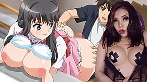 Lucky guy finally fucks his virgin classmates in this hentai episode.