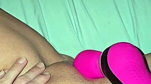 my chubby wet pussy is dripping as i masturbate with clothes ripped