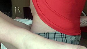 my foster stepmom begs for cum in her pussy