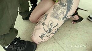 eden ivy in wet bbc gangbang with creampie 😈