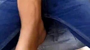 Hey, check out this full video where I totally worship her feet 😍👣