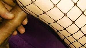 monster cock stretches every hole rough in stockings pov