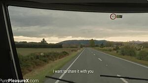 i punished her for flashing tits with huge public fucking in garage