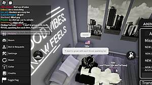 fucking cute 18+ kitty slut rough in doggystyle blowjob on roblox condo