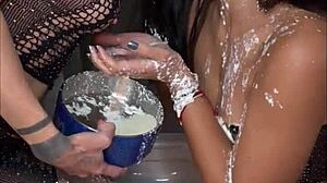 Throat fisting covers Kaitlyn Katsaros in puke