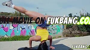 oily anal fucked in public