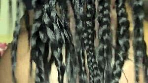 Ebony stripper loves anal scenes