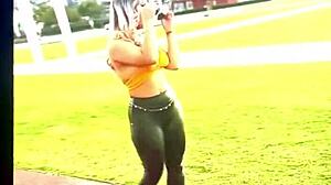 Big booty Latina Alma Aviles says, 'Check out my ass on TikTok!'