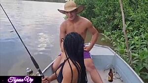 Tigresa Vip and Two Guys in Relaxing Session