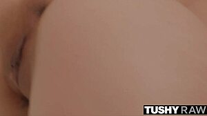 Tushyraw Tight Little Lulu Has Her Tight Ass Stretched Wide!