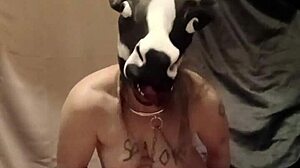 Slave Humiliated With Anal Filth