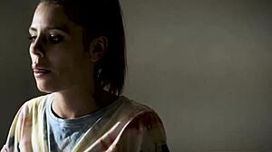 Adriana Chechik squirting during threesome with boyfriend and border patrol