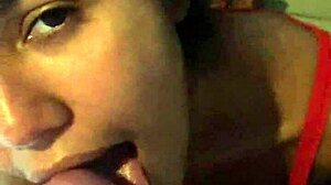 Kitchen blowjob leads to cowgirl riding and pov sex